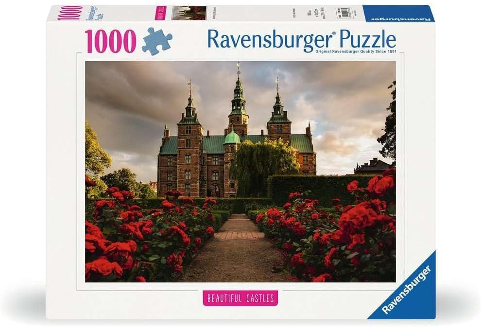 Ravensburger Puzzle 12001315, Beautiful Castles: Rosenborg Castle, Denmark, 1000 Pieces Puzzle for Adults and Children from 14 Years