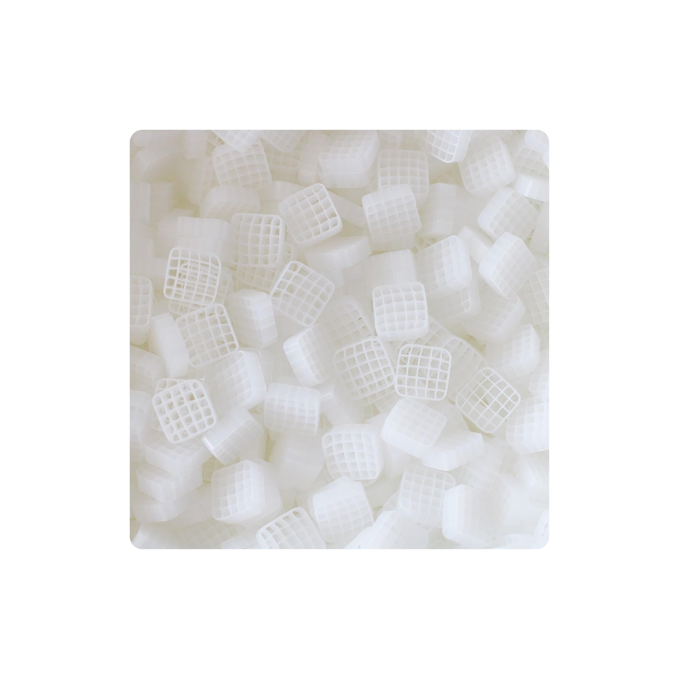 eco-filtration Bio-Plas Fluidize Moving Bed Filtration Media 100 Litres | Self-Cleaning Bio Media | 1200 m²/m³ Surface Area | Pond & Aquarium Filters — image 1
