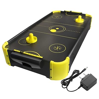Wembley Air Hockey for Kids Big Size | Electric Powered with 2 Strikers, 4 Pucks | Air Hockey Table for Adults | Indoor 