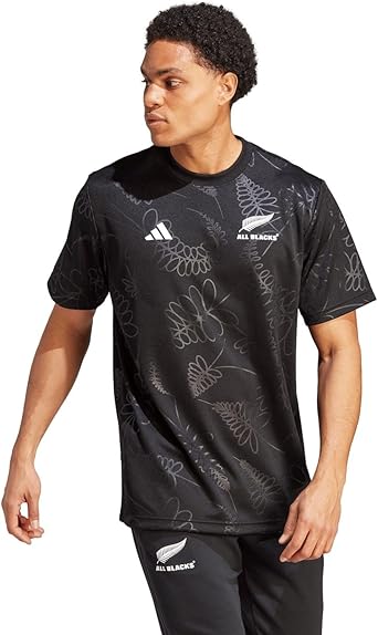 ALL BLACKS サイン入りラグビーシャツ Lサイズ ALL BLACKS ラグビーシャツ Lサイズ ブラック - メルカリ