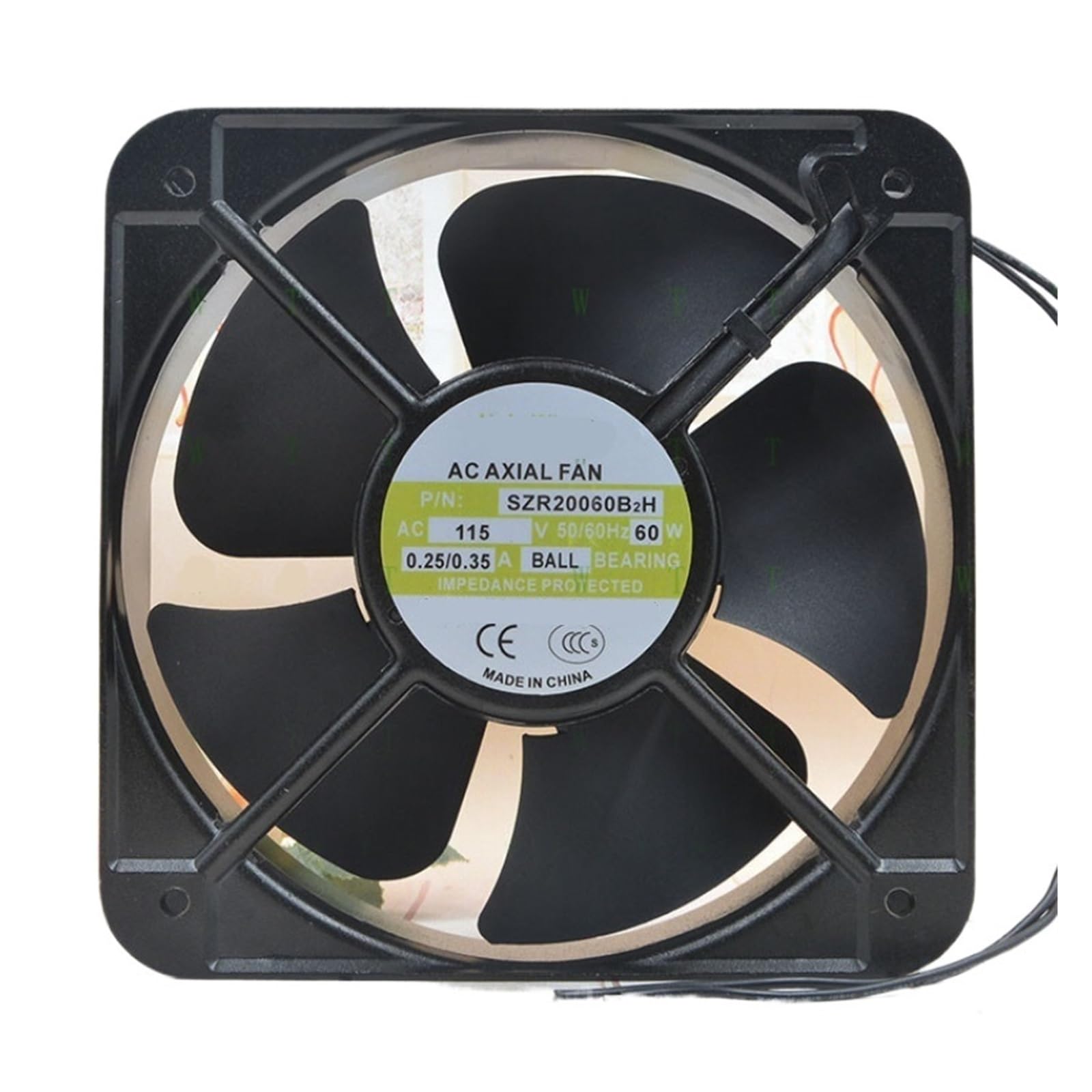 YMUGUEGH 20CM SZR20060B1H 115V Fan