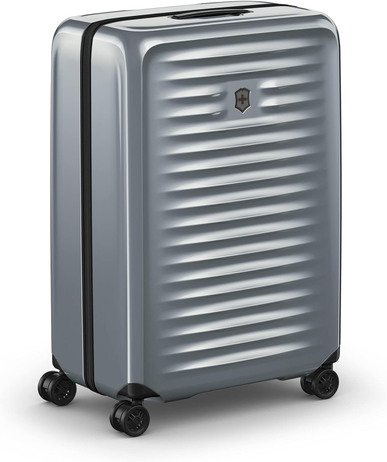Review Victorinox Airox Large Hardside Suitcase in Silver