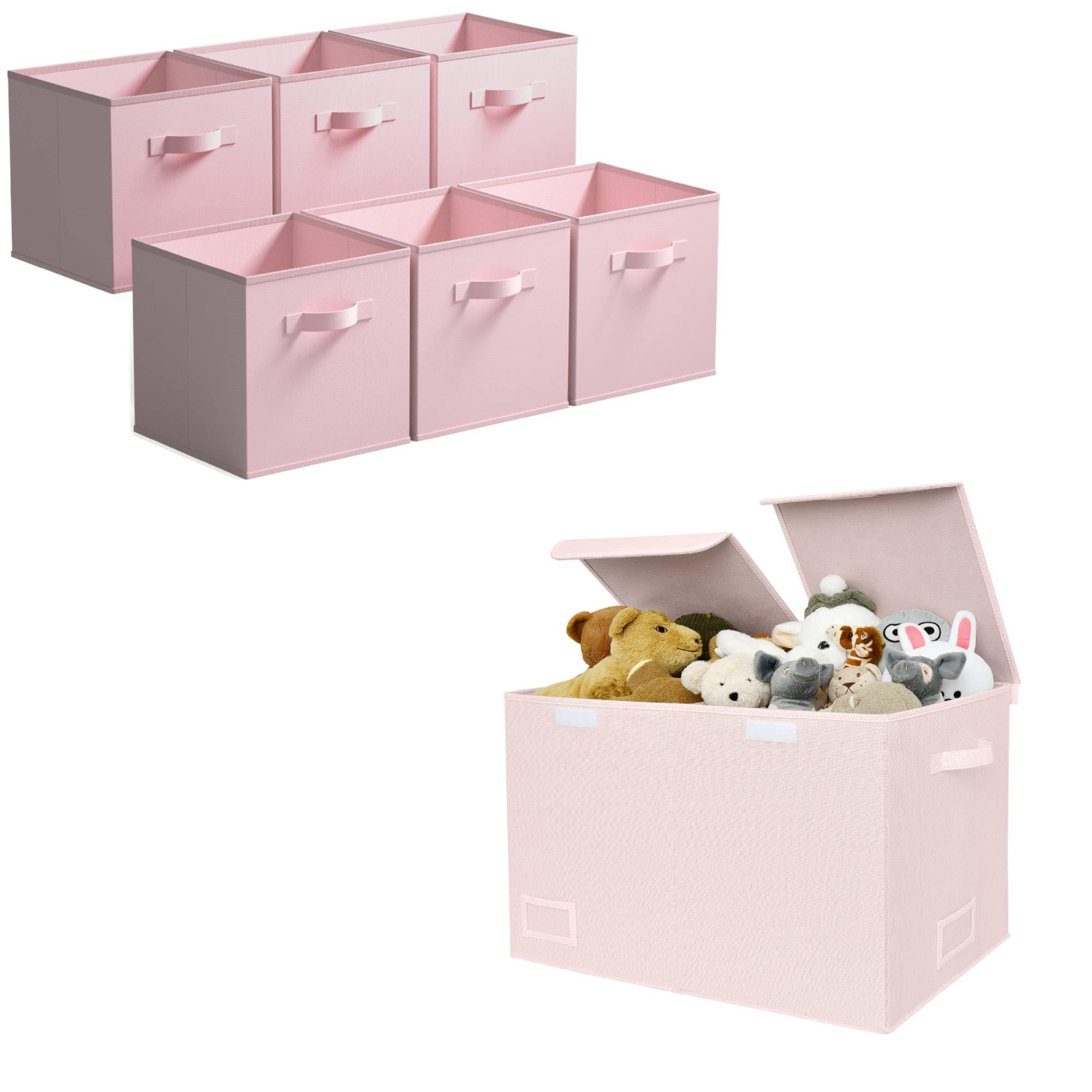 GRANNY SAYS Set di Cubi portaoggetti scaffale e Scatola porta giochi bambini
