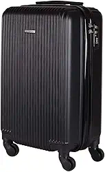 Mala de Bordo em ABS Com 4 Rodas 360 - Roncalli Tokio (Preto)