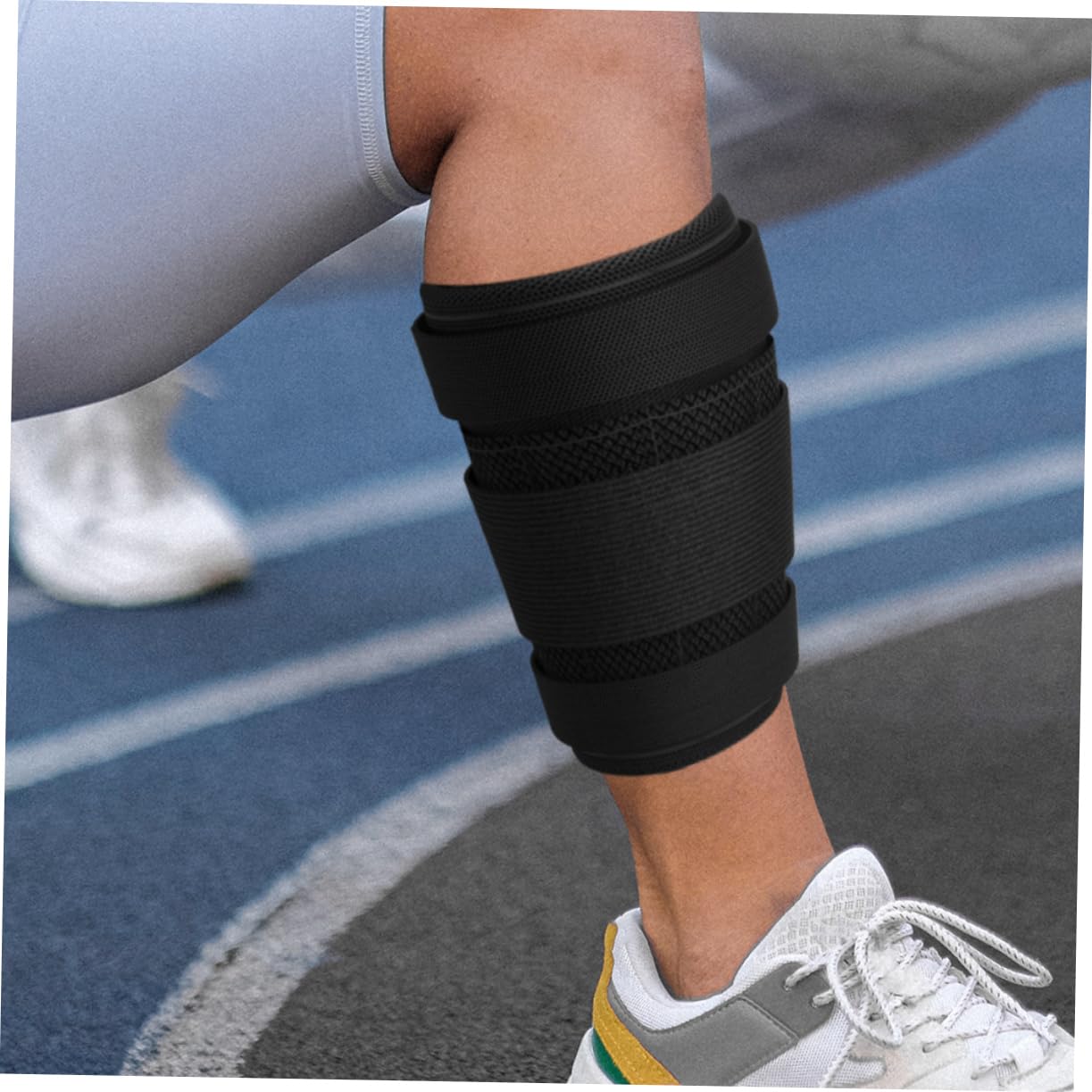 YARNOW Pesi Per Caviglie Piastra in Acciaio Di Pesi Per Gambe e Caviglie Per Allenamento Accessori Per Fitness