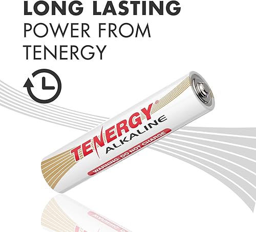 Miniatura 2 de Tenergy Batería alcalina AAA de 1.5 V baterías AAA no recargables de alto rendimiento para relojes, controles remotos, juguetes y dispositivos