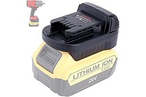 Battery Adapter for DeWalt to Milwaukee Tool (Dewalt to Milwaukee Adapter)