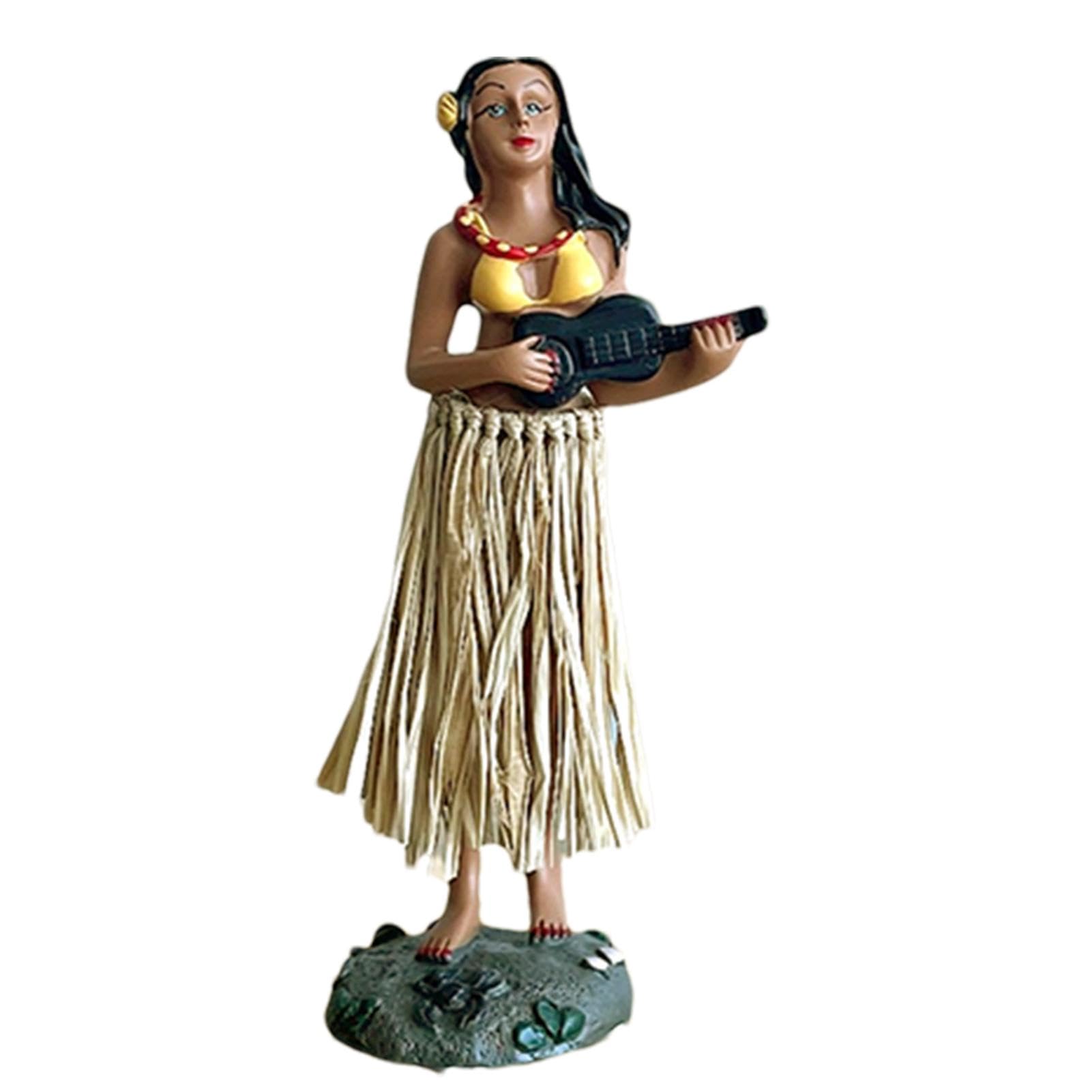 Amazon | ハワイのダッシュボード首振り人形、ハワイの女の子の