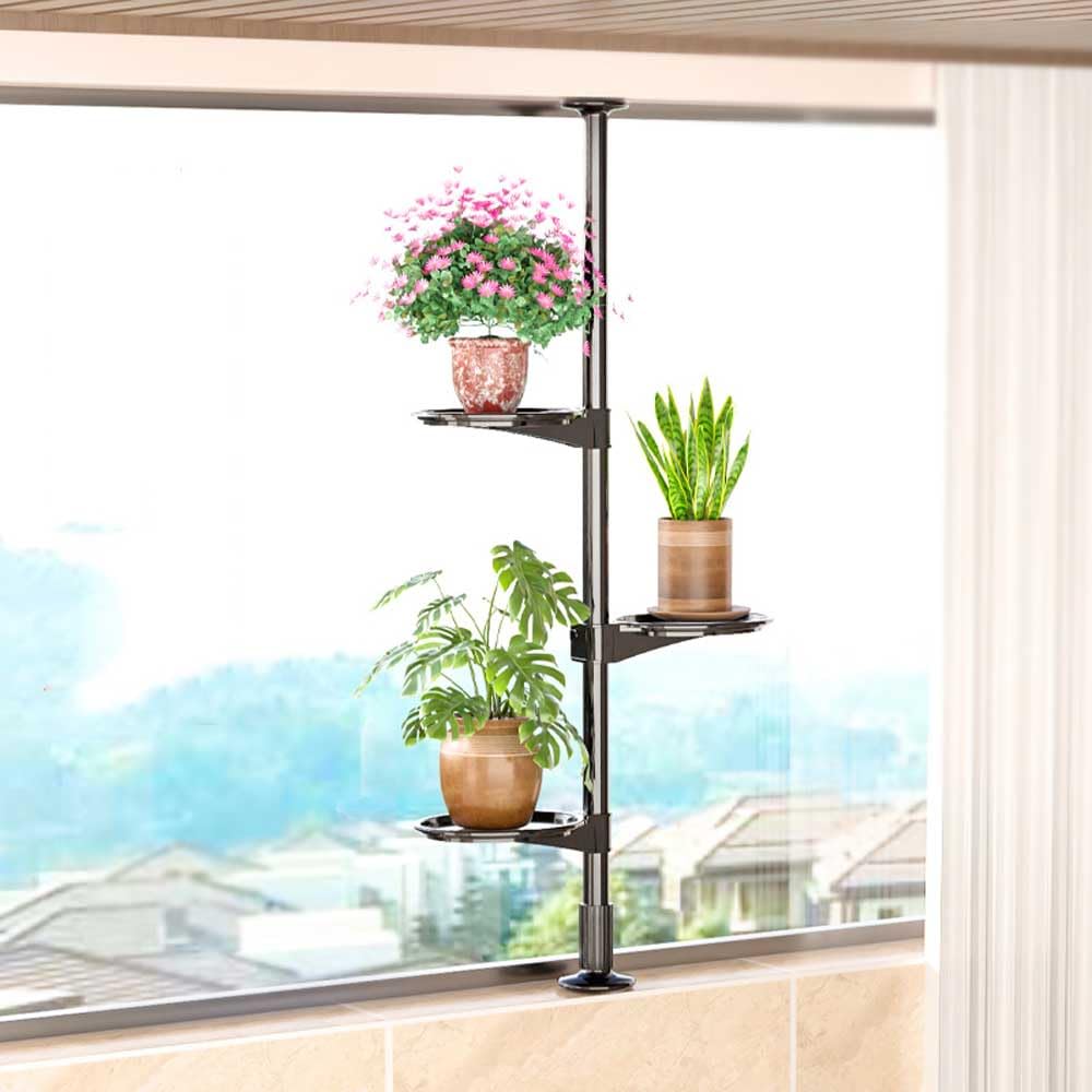 Amazon.co.jp: IOEDHW 3段 屋内用背の高い植物スタンド、植物