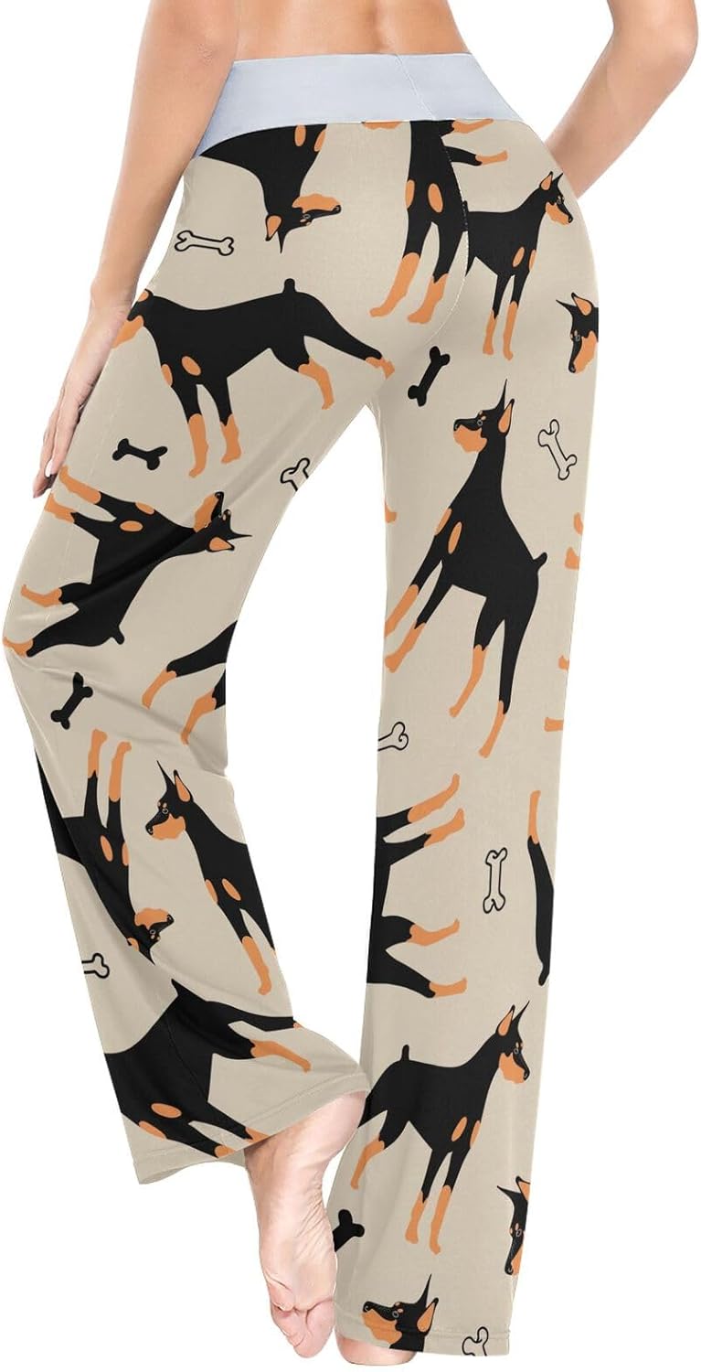 Women Pajama Pants PJs Pajama Bottoms Wide Leg Yoga Pants - Image 5