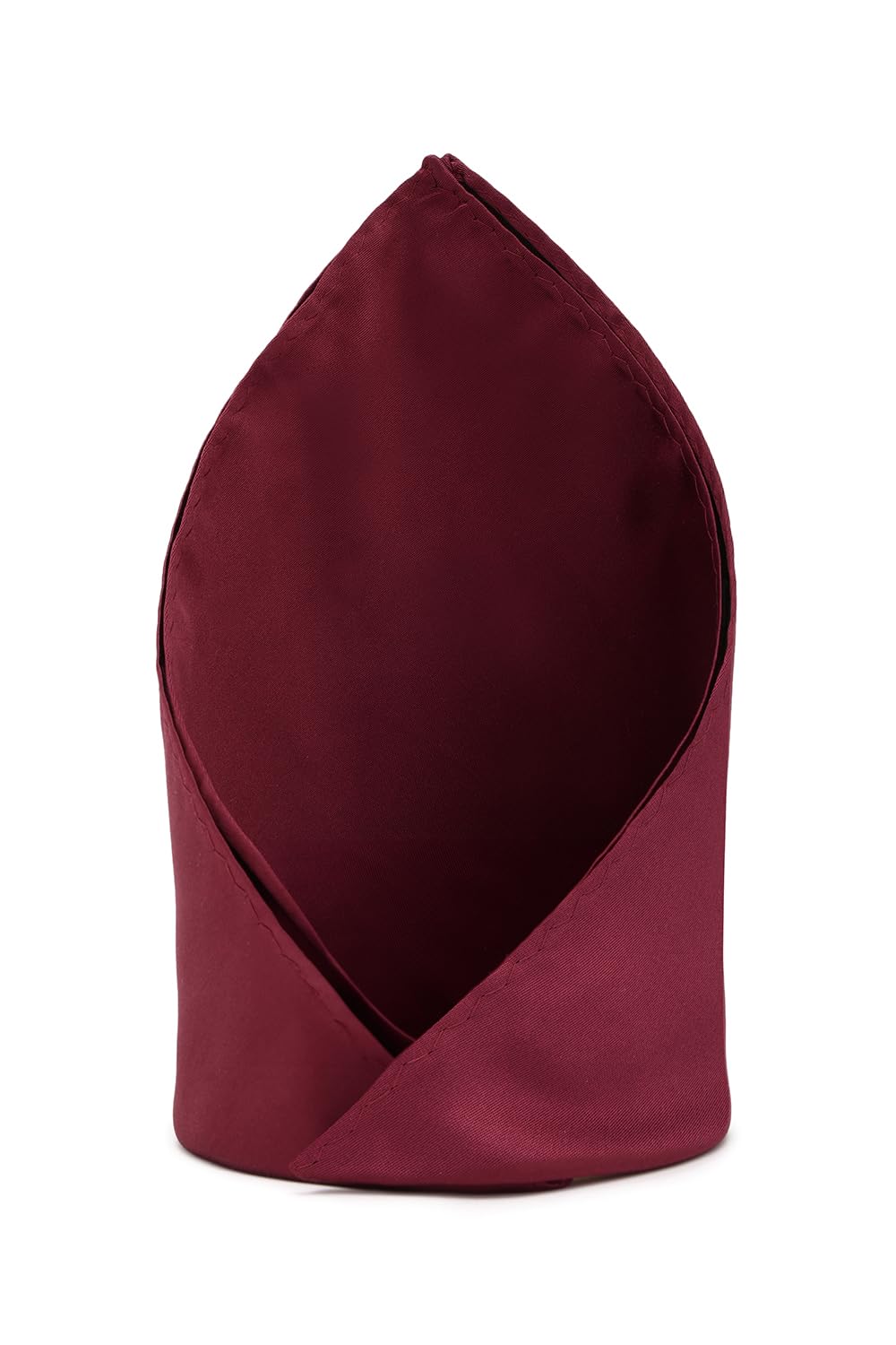 van heusen Men Maroon Solid Party Pocket Square-picture-10