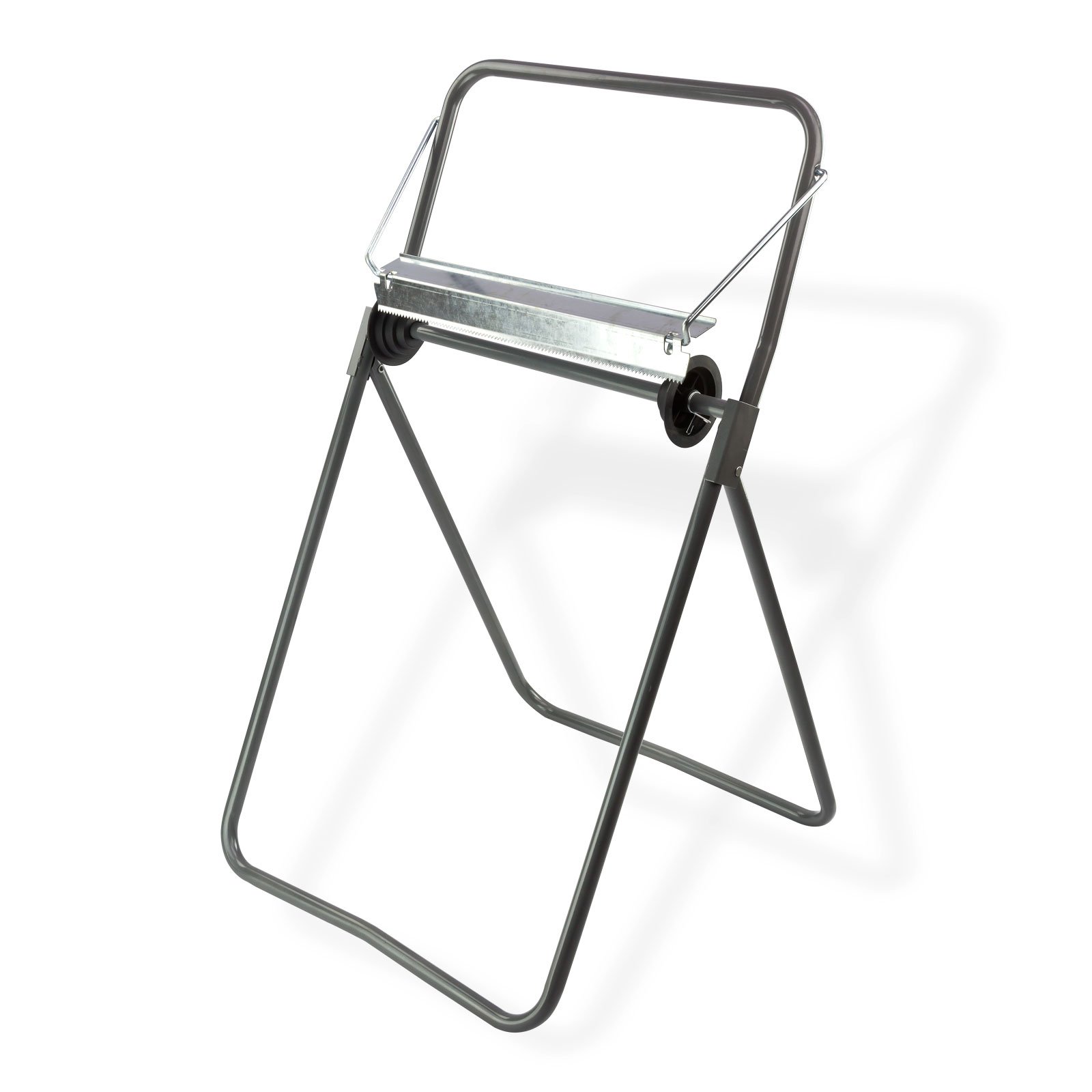 DEMA Putzpapier Rollenhalter Metall klappbar Putztuchspender 40cm Ständer