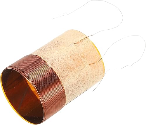 PATIKIL Bobina de voz Woofer 0.75x0.33 pulgadas 2 capas redondas de alambre de cobre bobina de voz para reparación de altavoces
