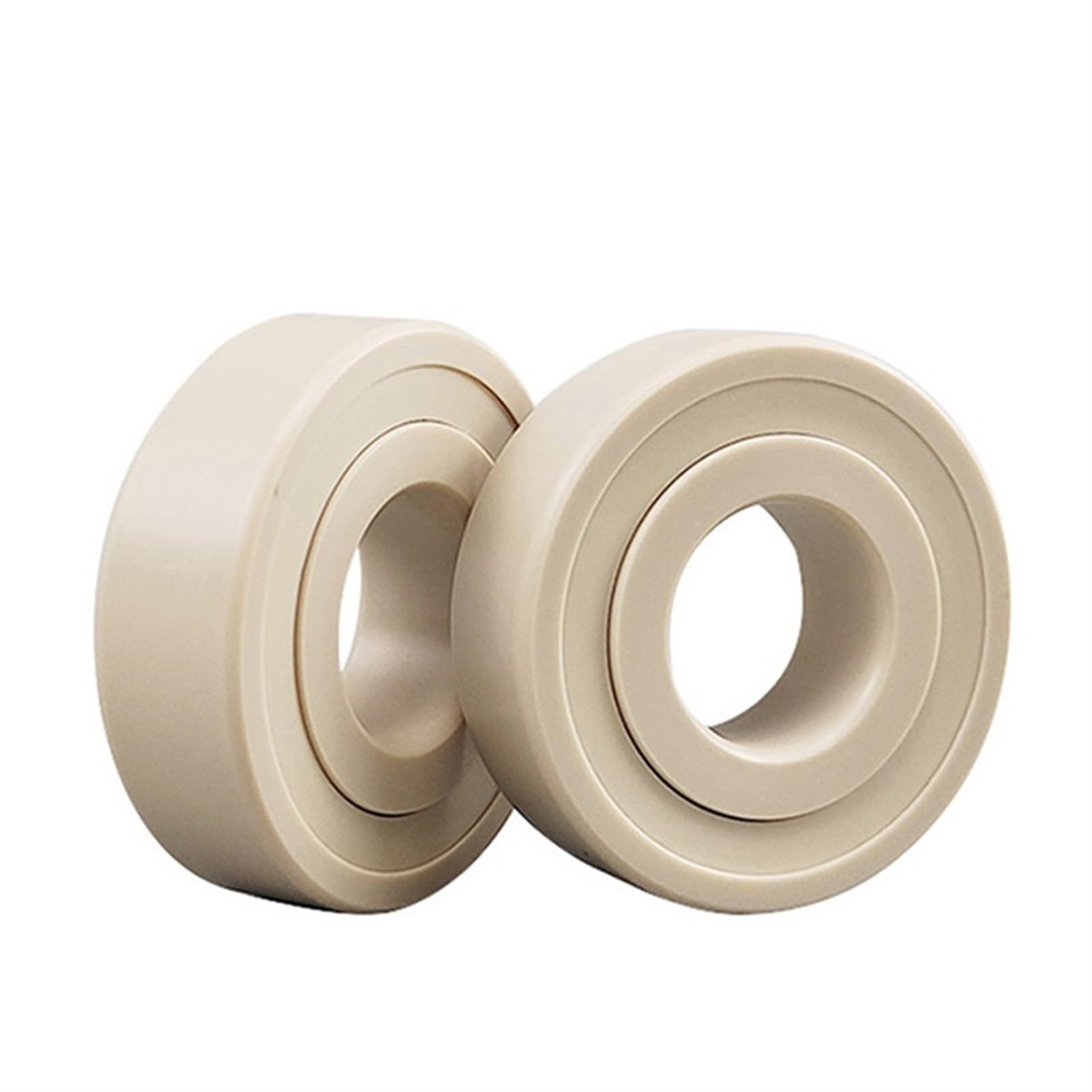 Roulements rigides à billes Roulement en plastique PEEK 6200 6201 6202 6203 6204 6205 6206 2RS, double étanchéité, résistance aux hautes températures(6200 2RS 10x30x9)