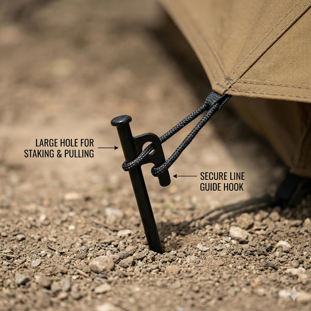 Amazon.com: Camping Hammer for Tent Camping, High Quality Steel