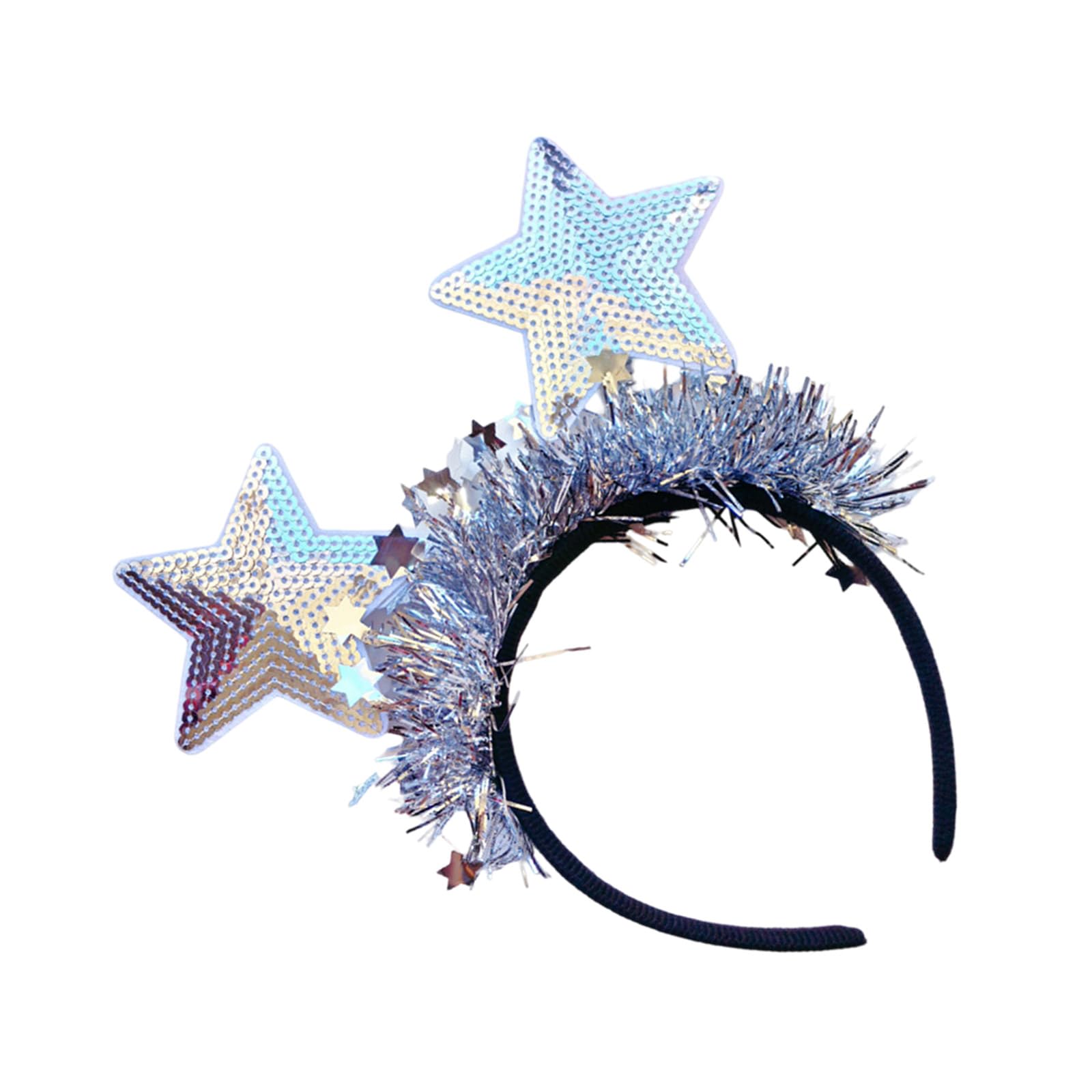 Fentency Sparkling Golds Sequins Headbands New Year Headpiece Festives Party Headwear Women's Hair Accessory