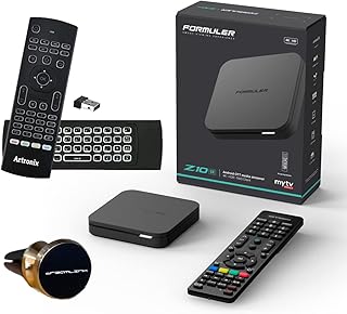 Formuler Z10 SE Android 10 Single Band WiFi 2GB Ram 4GB ROM 4K + Extra Air Remote Keyboard Backlit + Extra Magnetic Car Mount