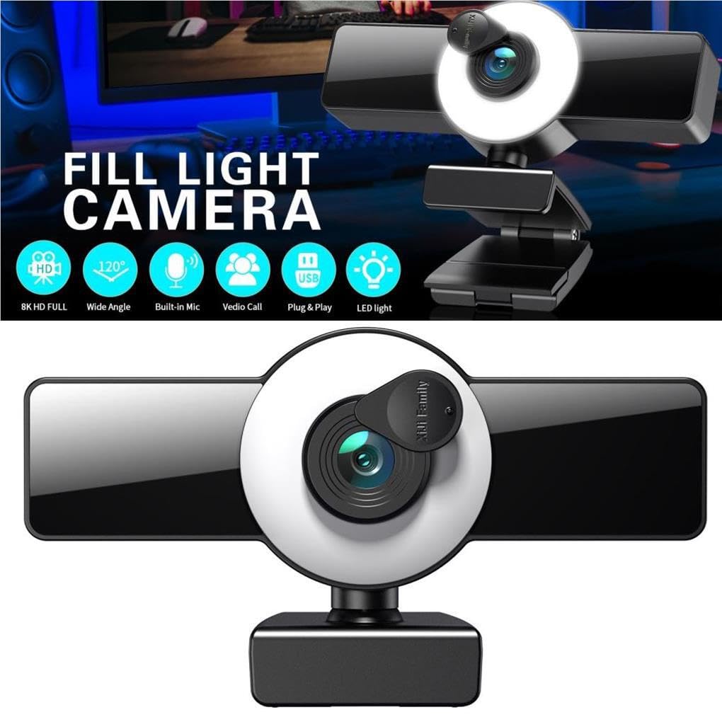 Kleine Webcam, Laptop Kamera, Streaming Zubehör, vielseitig einsetzbar, leistungsstarkes Stream Zubehör, platzsparende Fülllichtkameras