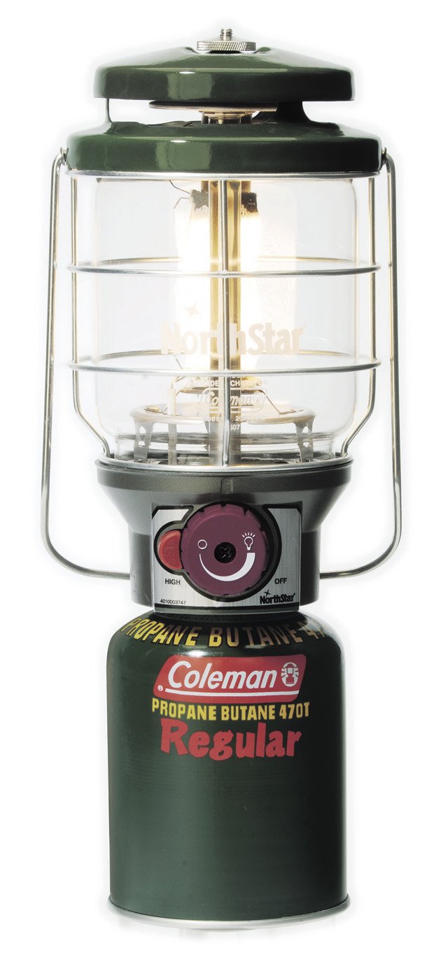 Amazon.co.jp: Coleman Lantern 2500 North Star LP Gas Lantern Green  