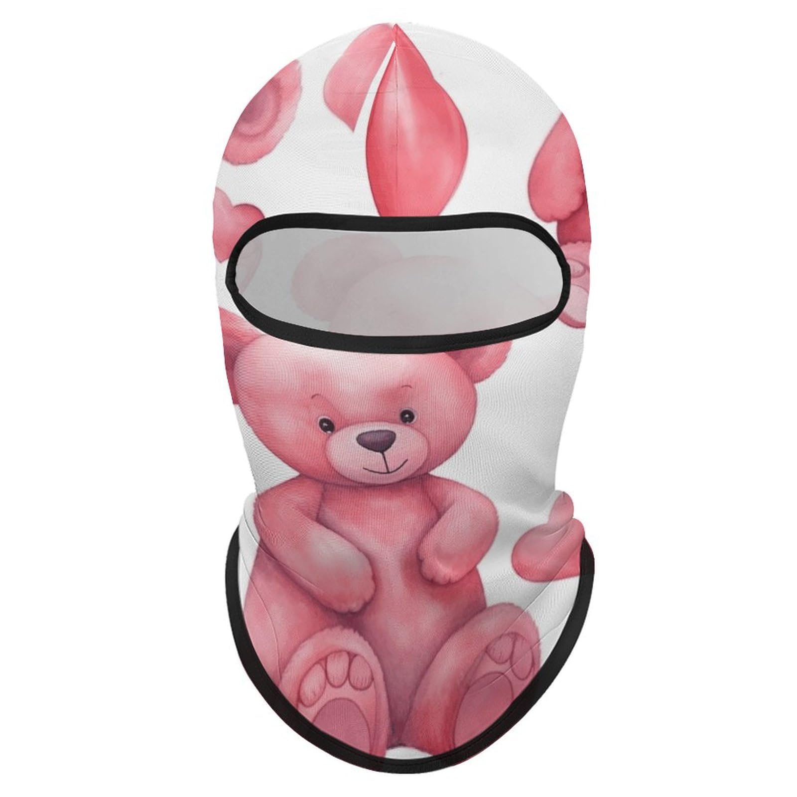 Peach Style Bear Ski Balaclava Winter Balaclava Full Face Mask Cycling Balaclava Headwear Sports Ski Mask Hunting Face