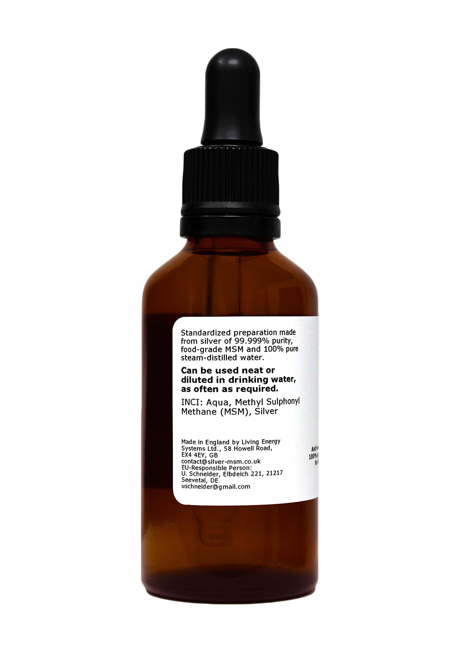 Argent-MSM 25 Liquide Compte-Gouttes 50 ml