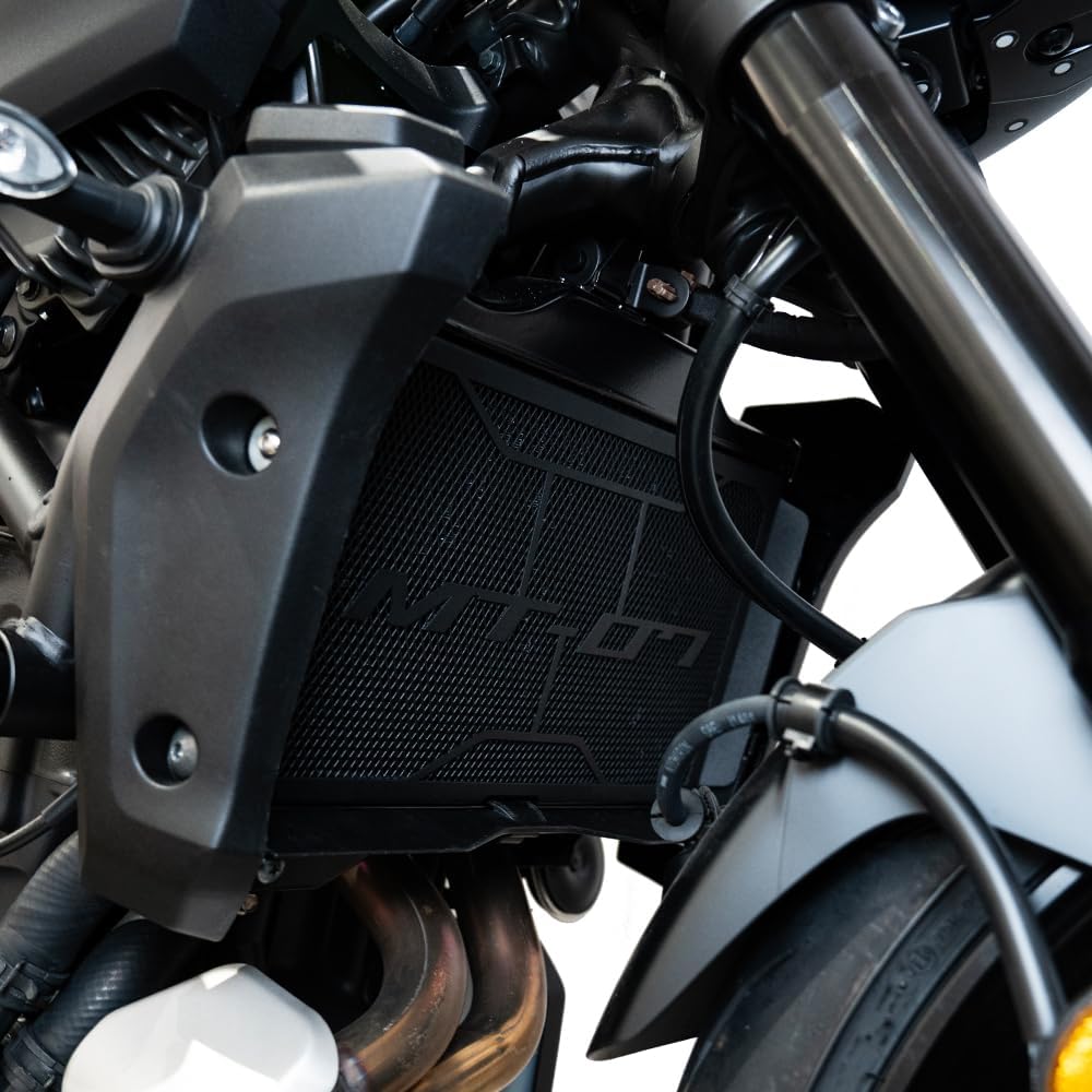 Compatible with MT-07 MT07 MT 07 FZ07 2025 2026 Motorcycle Accessories CNC Aluminum Radiator Grille Guard Protector Cover