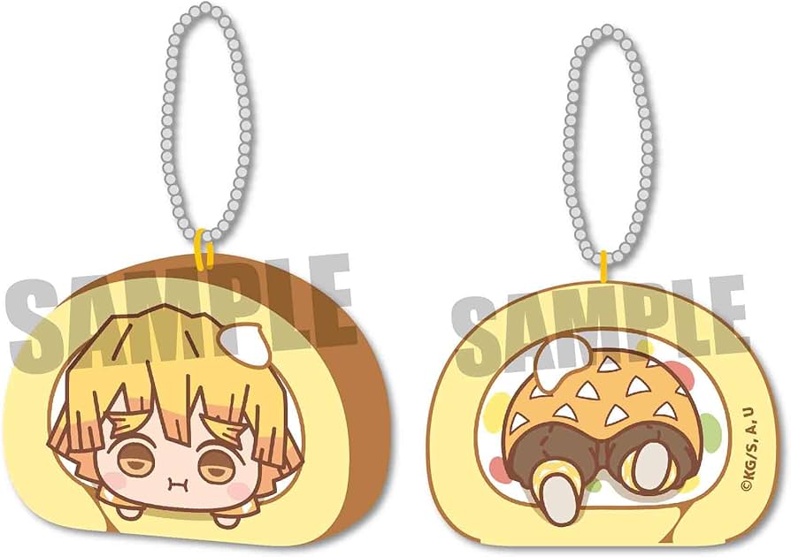 Amazon.co.jp: 鬼滅の刃 我妻 善逸 まかれてますこっと ロールケーキ