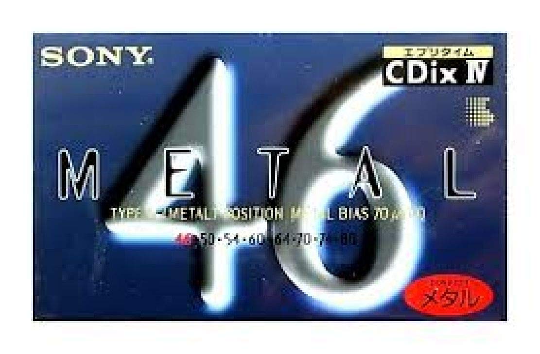 Amazon | SONY CDix IV METAL 46 メタルポジション 46分 C-46CDX4C