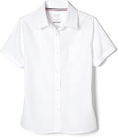 Vista 1 de French Toast Big Girls 'Cap manga abotonado blusa