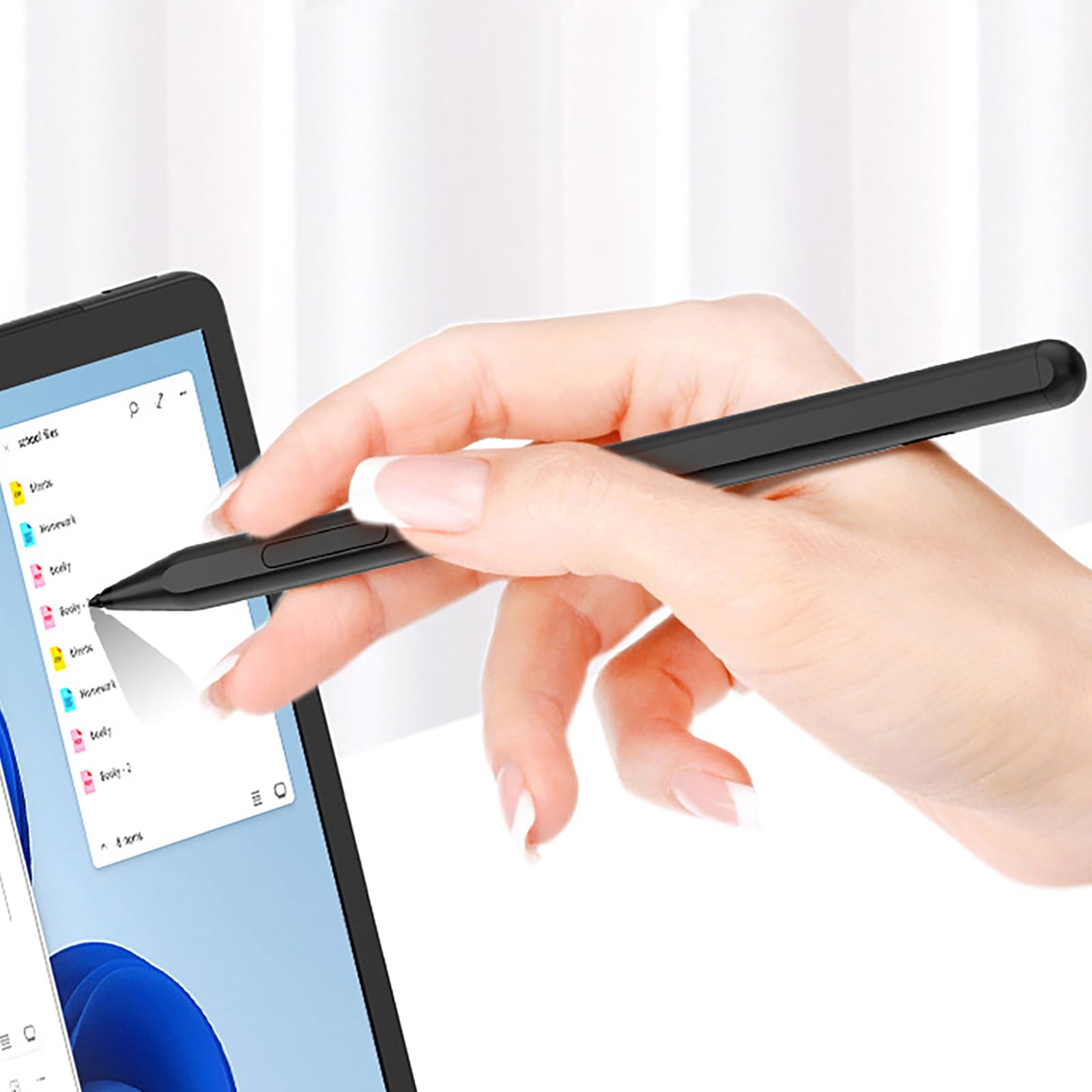 Penna stilo ricaricabile per Go/Laptop/Book Connection1024Pressure Sensitivity Digital Pen