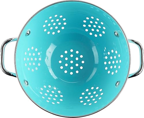 Vista 166 de Colador de Reston Lloyd, color azul índigo, Blanco