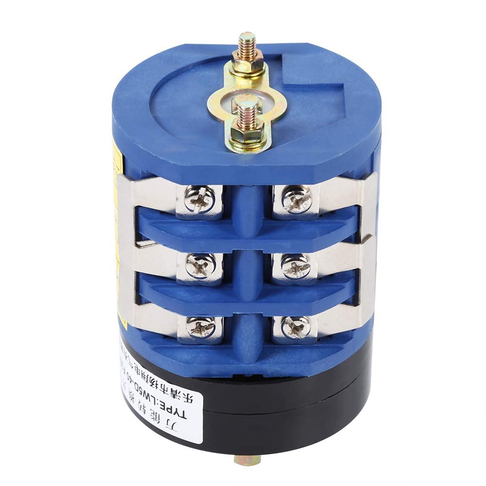 Changeur de pneu Commutateur 220V / 380V 40A Commutateur de pneu inverseur inverseur pour moteur de machine robuste