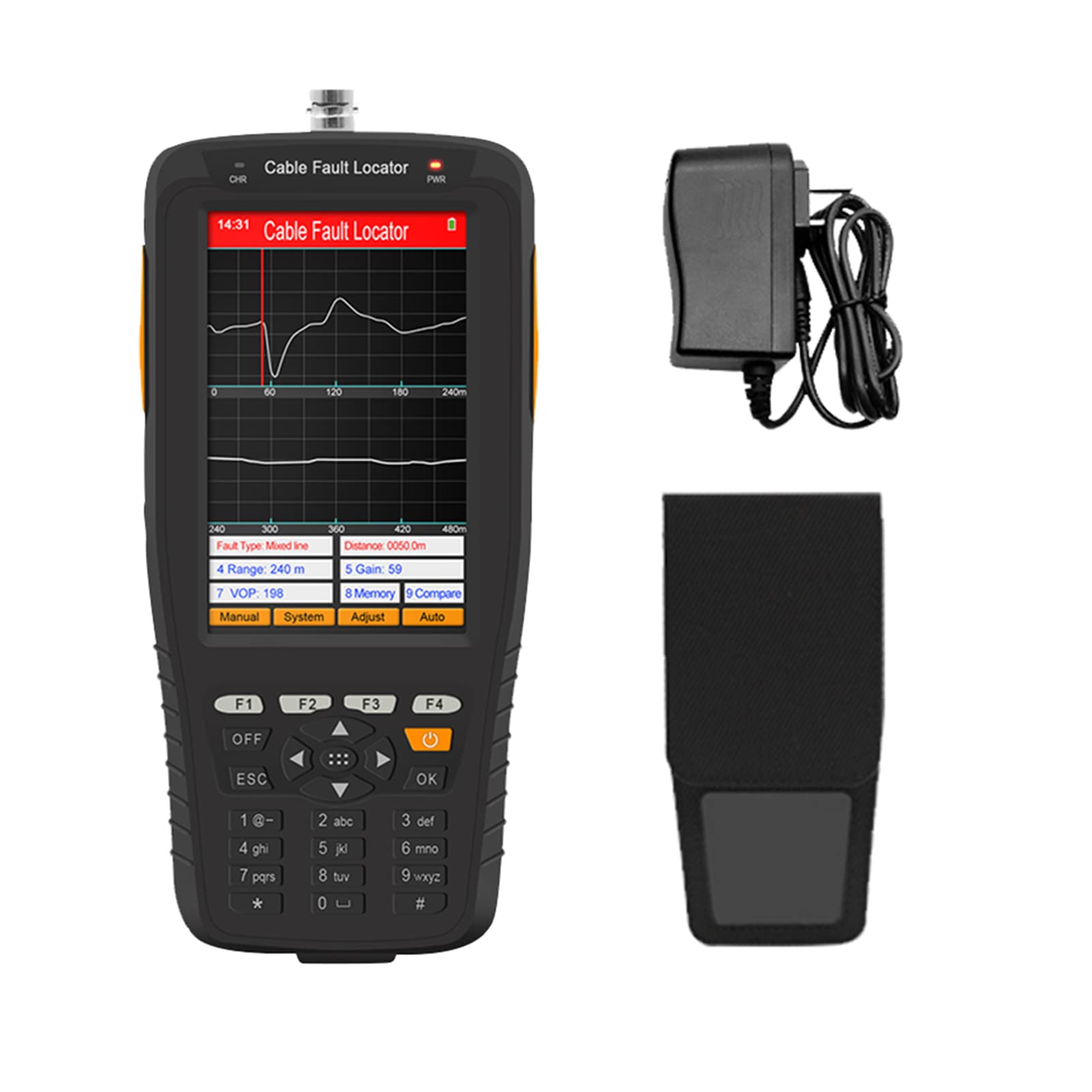 Buy Coaxial Cable Detector, Network Cable Tester TDR Fault Location