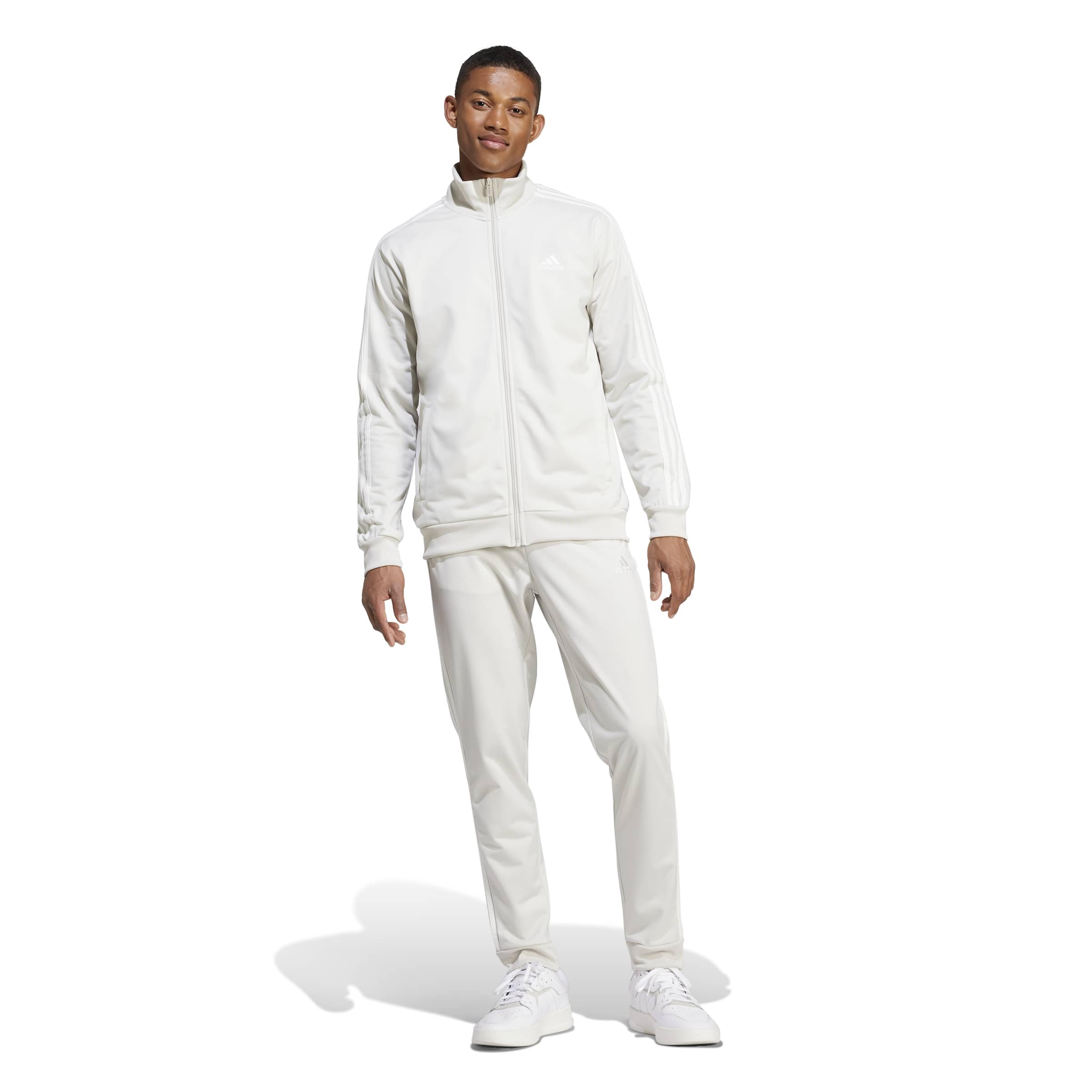adidas Men's Basic 3-Stripes Tricot Track Suit