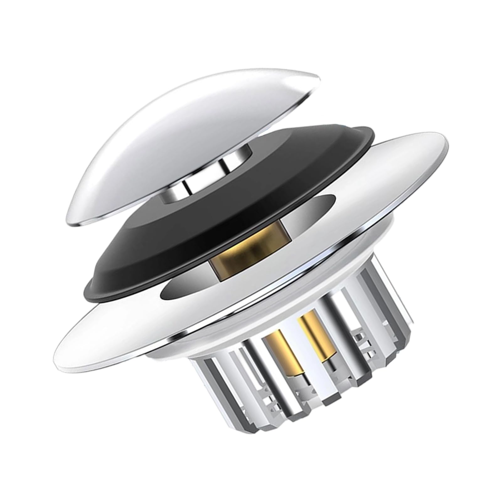 Advanced Reversible Bath Cores General Popups Bathtubs Drain Plug Bathroom Bath Tub Drain Stoppers for Bathroom Use Bathtubs Bounce Cores