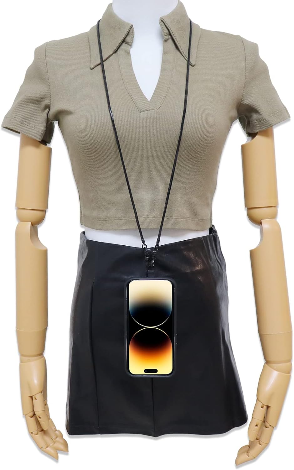 Snake Chain Phone Strap Universal phone lanyard phone strap connector (Snake-Chain（Black color） G2) - Image 4