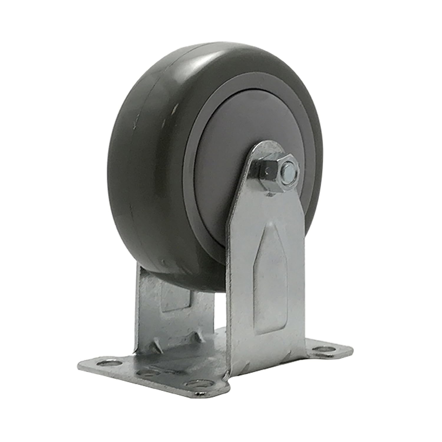Caster 4" INCH THERMOPLASTIC Fixed Rigid 300 LB
