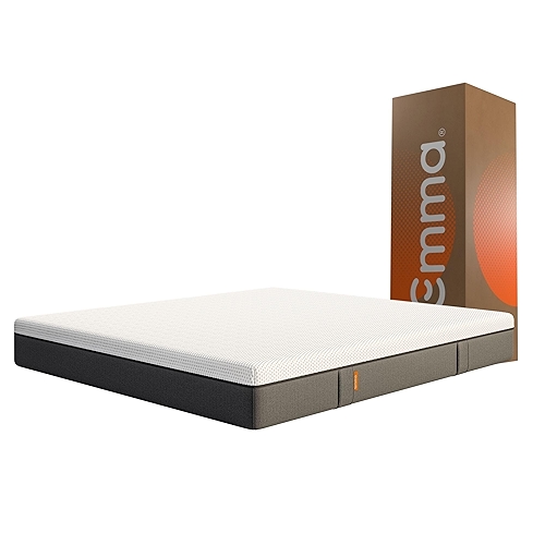 Colchão Casal Emma Original 25 cm - 138x188 cm, Espuma Viscoelástica 3 Camadas, Conforto S... Colchão Casal Emma Original 25 cm - 138x188 cm, Espuma Viscoelástica 3 Camadas, Conforto S...