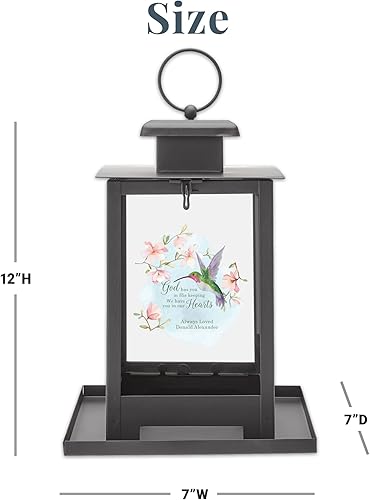 Miniatura 5 de Let's Make Memories Comedero para pájaros personalizado Heartfelt Memories - en conmemoración