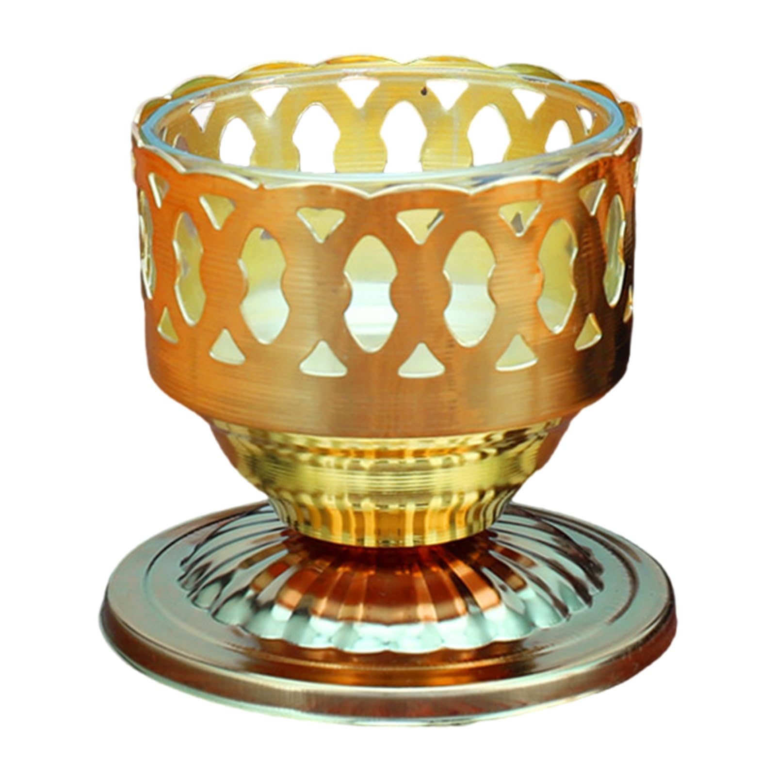 Elagant Candlestick Traditional Chinese God of Wealth Holder for Wealth Believers and Collectors Traditional Cultural Symbol