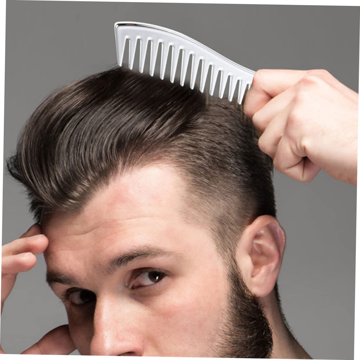 FRCOLOR 6 Piezas Peine Para Cabello Graso Peine De Pelo De Los Hombres Peine De Corte De Pelo Peluquín Para Hombre Cepillo De Pelo Para Peine De Pelo Para Peines Abdominales