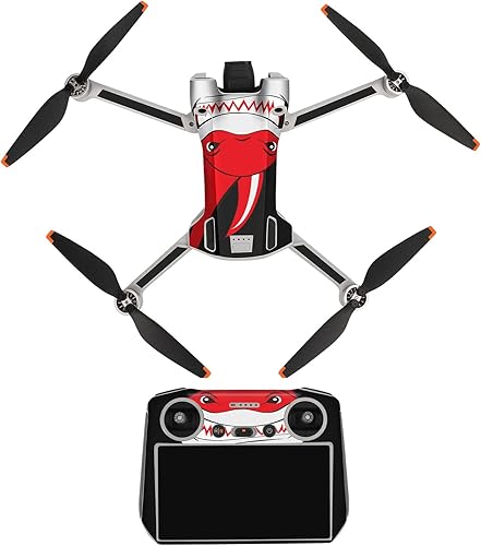 Calcomanías de piel compatibles con DJI Mini 3 Pro, impermeables, a prueba de arañazos, juego de calcomanías para DJI Mini 3 Pro Drone y controlador