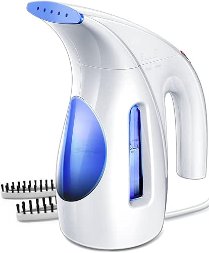 HiLIFE Steamer for Clothes, Portable Handheld Design, 240ml Big Capacity,