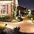 Mutois 7W Low Voltage LED Landscape Lights with Connectors Outdoor 12V Super Warm White (900LM) Waterproof Garden Pathway Lights Wall Tree Flag Spotlights with Spike Stand (6 Pack with Connector)