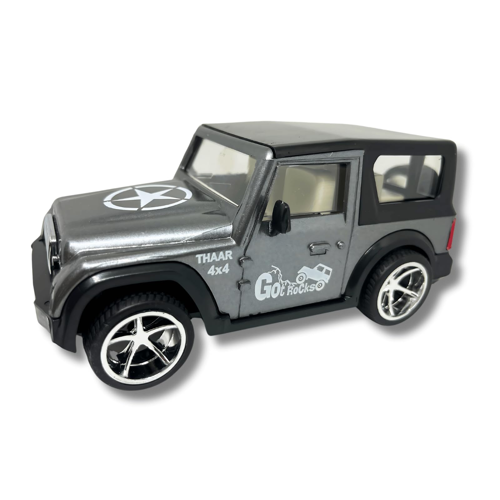WooZee.. Thar Big 4x4 Pull Back Toy Action Car, Realistic Design, for Kids, Boys and Girls (Grey) (B0DCSBWXPX) Amazon Price History, Amazon Price Tracker