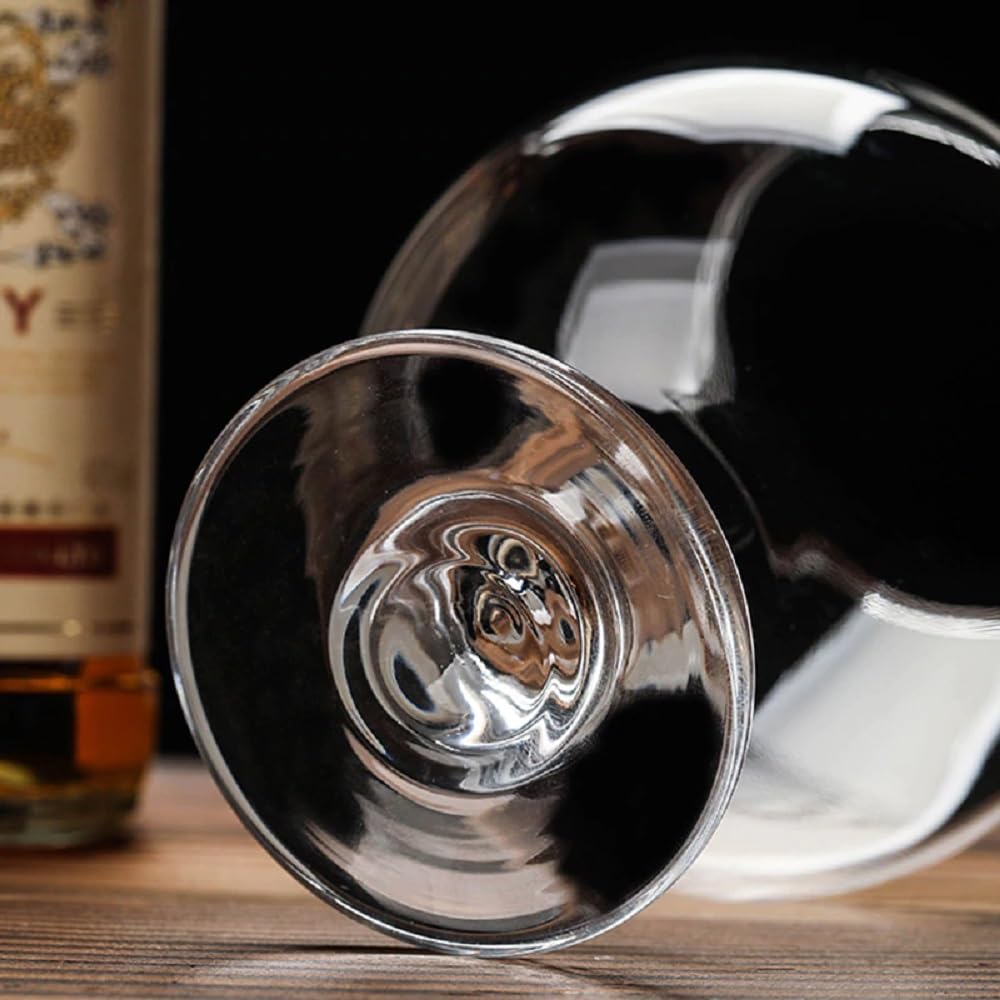 Brandy Glasses - Passaro Clear Glass Set -6