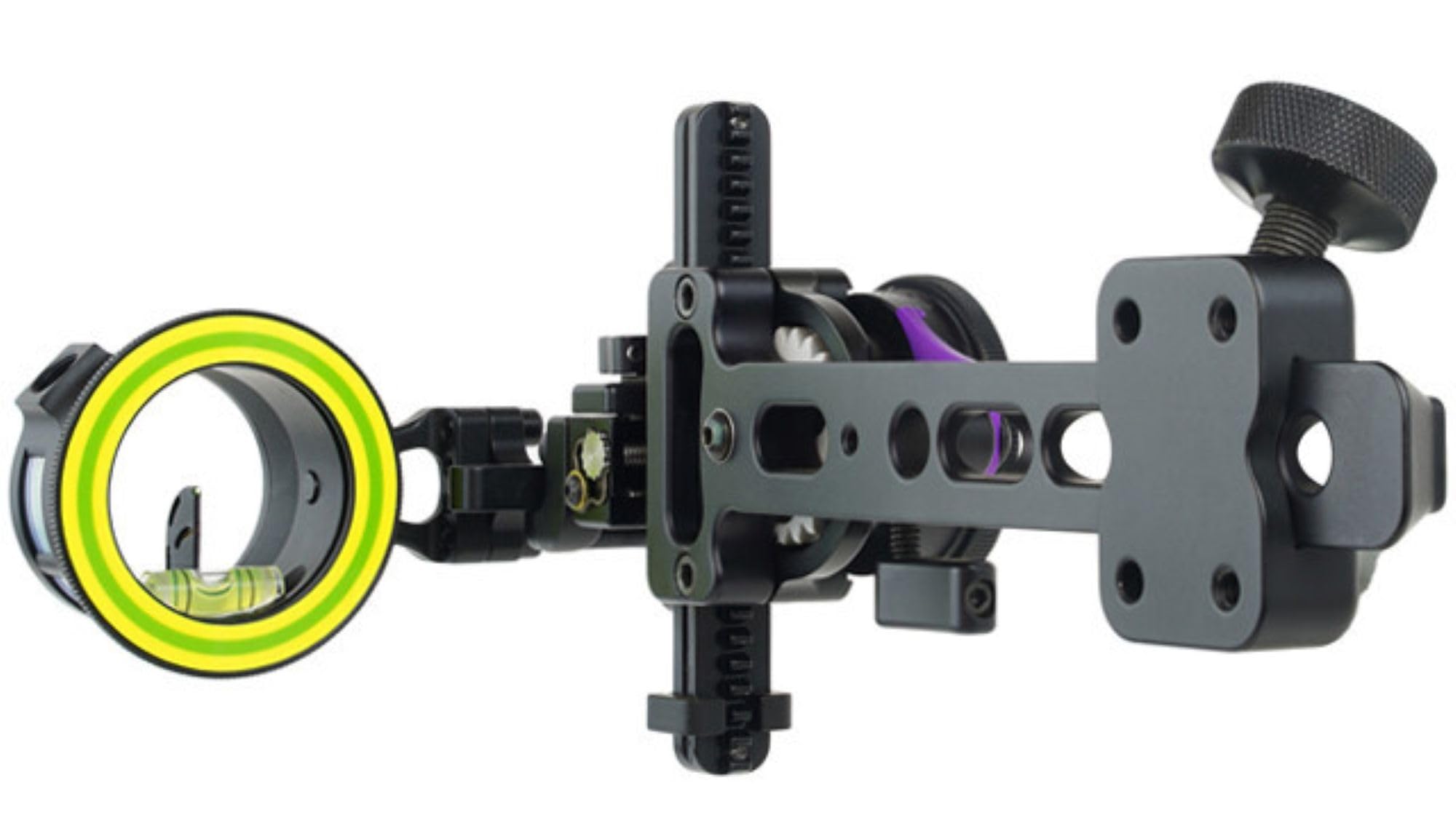 Fast Eddie XL | Single Pin Bow Sight | Right/Left Handed | Pin Size .01/.019 | Made in The USA