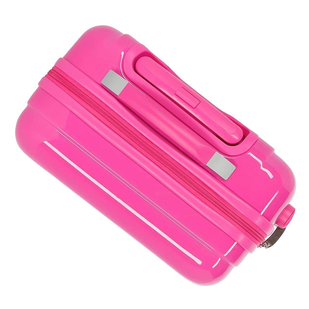 Movom Save The Planet Maleta de Cabina rígida, Rosa | 55cm