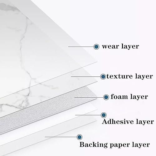 Miniatura 6 de Molduras adhesivas para pared Rodapié flexible para pegar en el zócalo, para pegar en el zócalo, bordear y pegar (color A, tamaño 30)