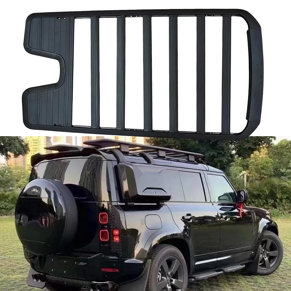 Roof Rack Platform Rooftop Cargo System Carrier Fits for Defender 110 2020-2025 with Set of Screws and Hardwares